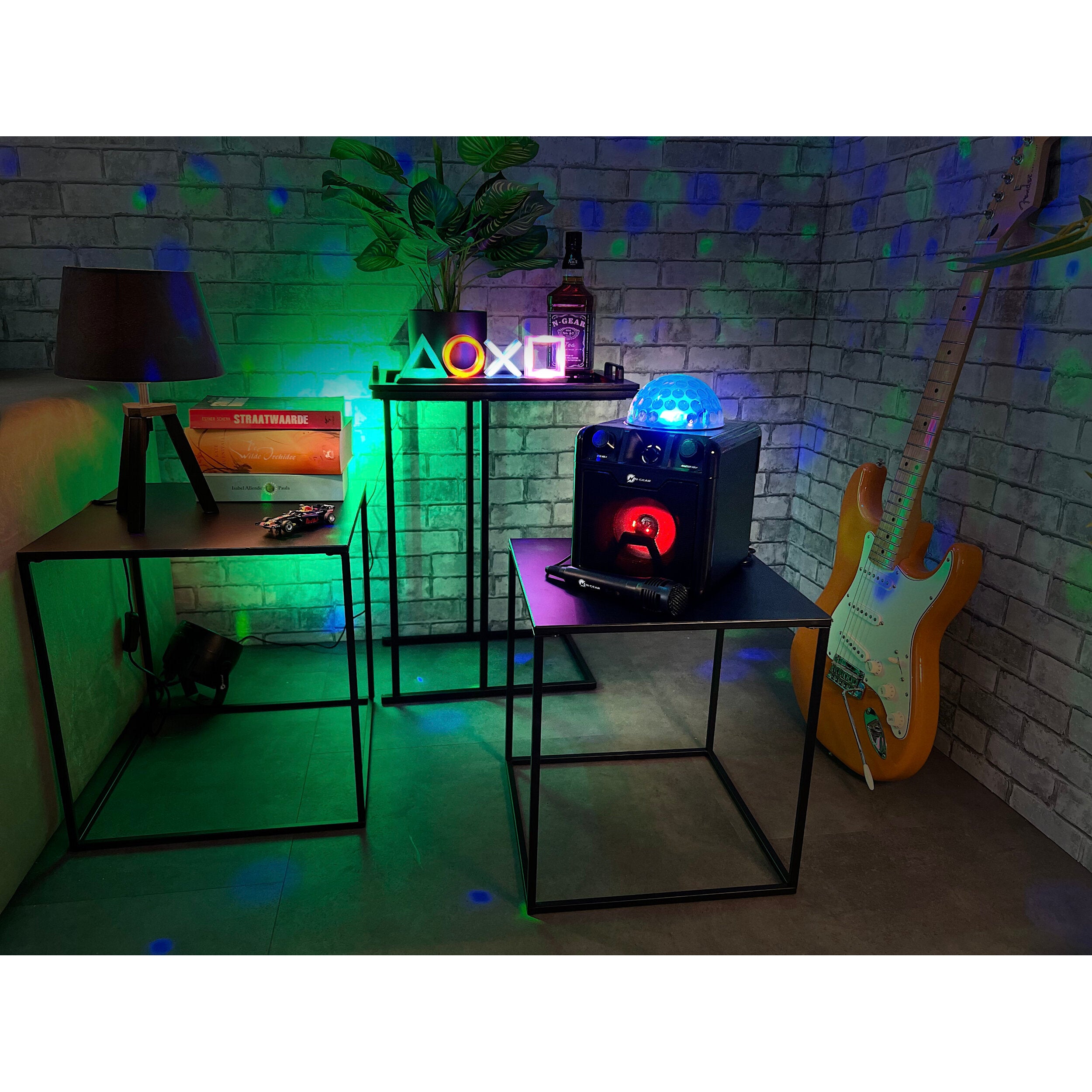 N-Gear Disco Block 410 mobiele Disco/Karaoke speaker