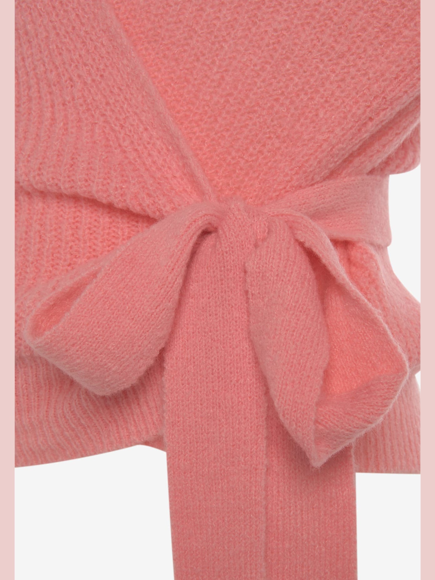 Veste cache-cœur en tricot veste en tricot à nouer