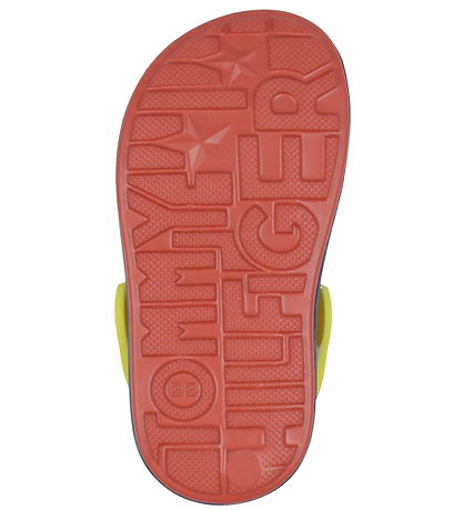 Tommy Hilfiger Sandalen - Bequem - Blau/Gelb