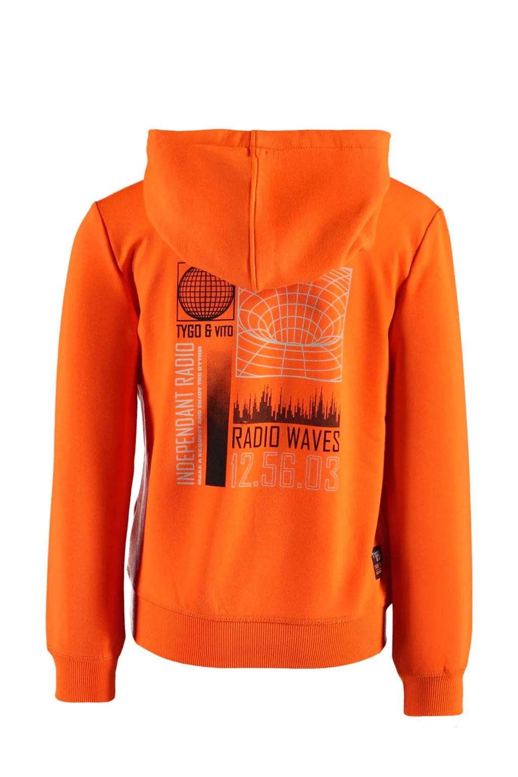 TYGO & vito hoodie oranje