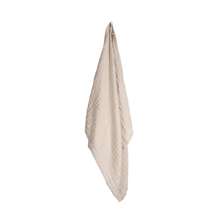 The Organic Company - Fine Handtuch, 60 x 100 cm, stone