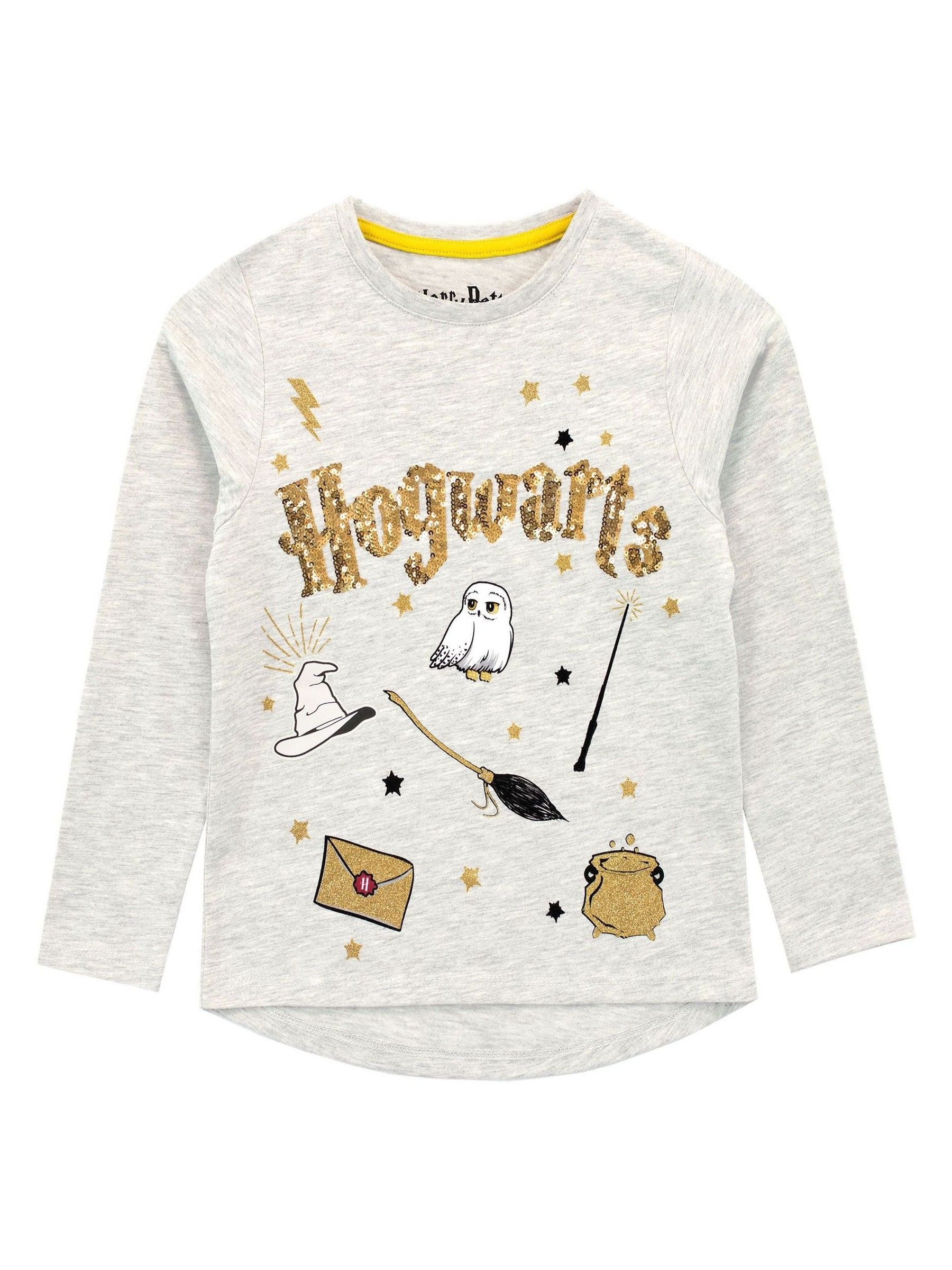 Character - Grijs Harry Potter T-shirt met lange mouwen