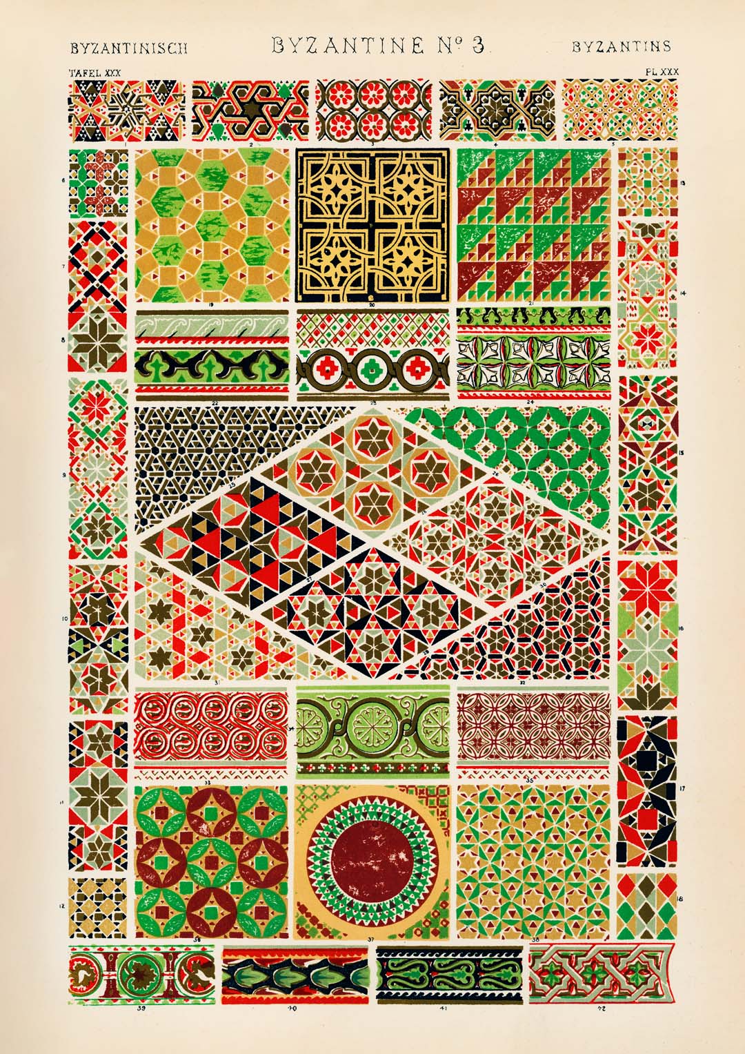 Byzantine Nr. 3 von Owen Jones