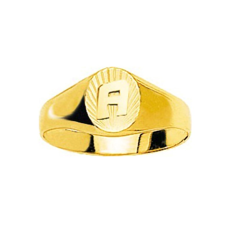 Chevalière femme - Or 18 Carats