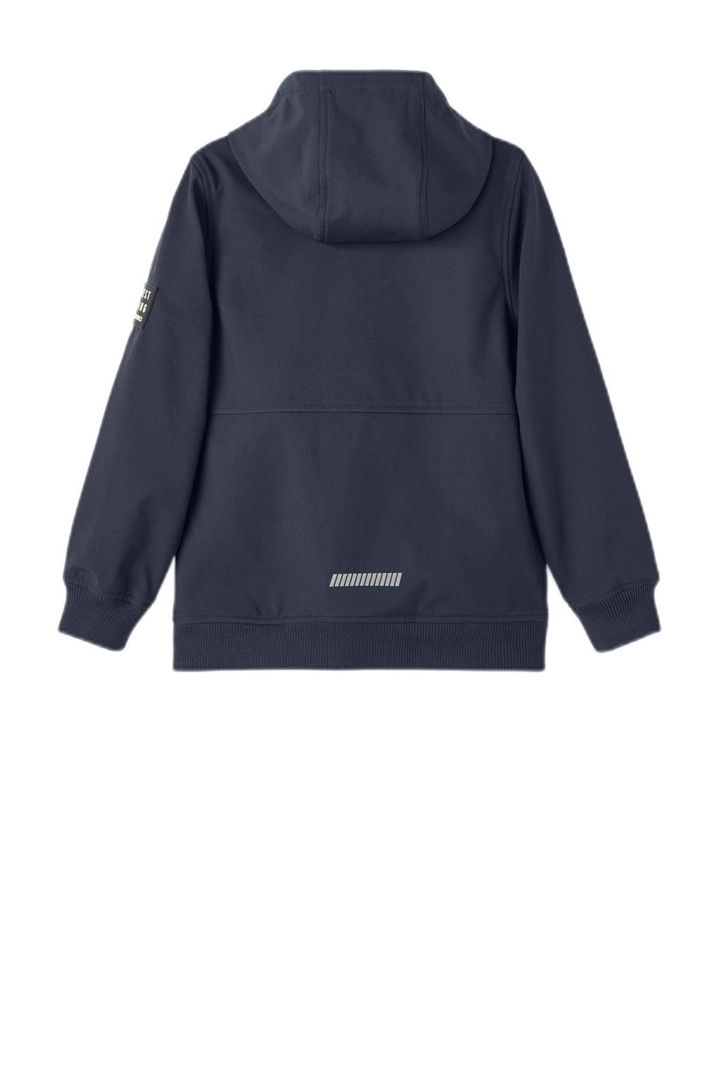 NAME IT softshell jas zomer NKMALFA donkerblauw