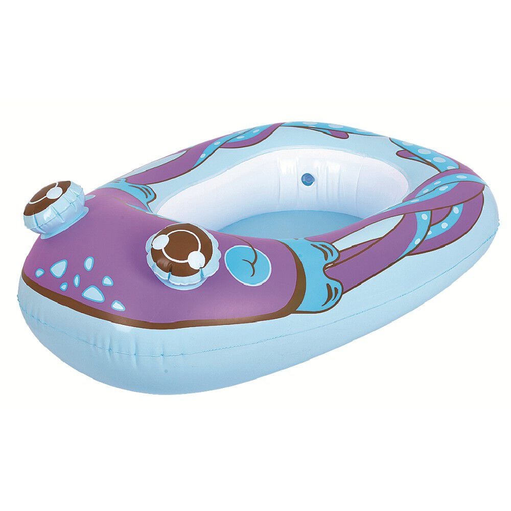 Bateau gonflable pour enfant forme animal marin