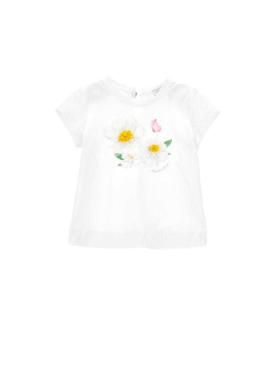 Monnalisa Flowers T-Shirt