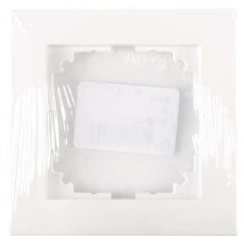 Schneider Merten System-M Afdekraam 1-voudig Actief Wit
