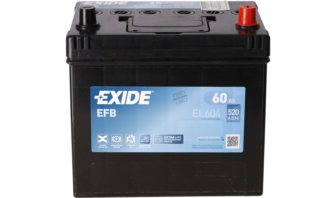 Batteri 12V 60Ah