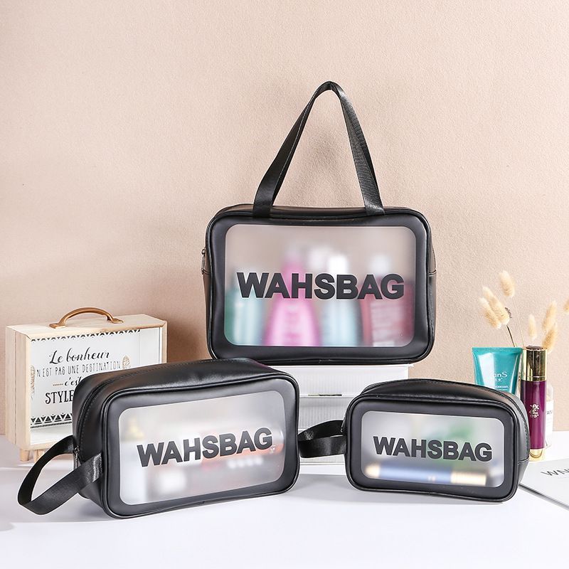 Evorest Bags - Belettering doorschijnende PVC toilettas