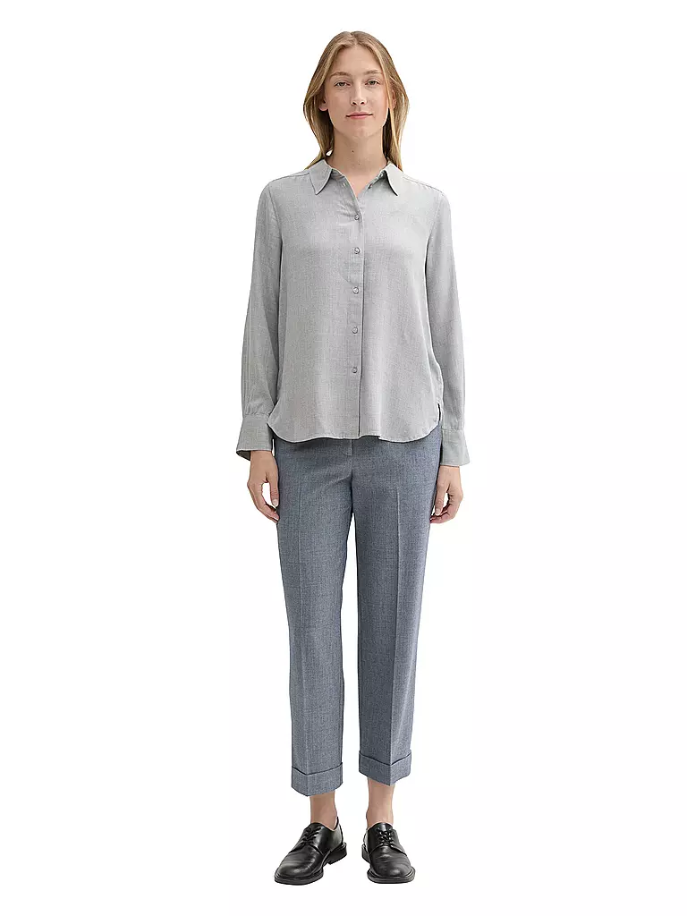 TOM TAILOR Bluse grau