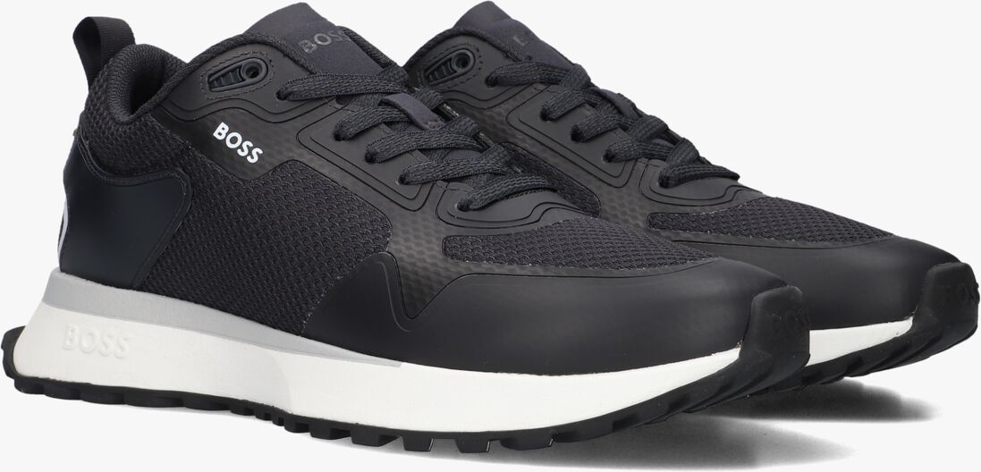 blauwe boss lage sneakers jonah runn