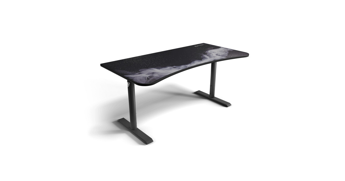 ArozziArena Gaming Desk - Gunmetal - Galaxy  (Gunmetal/lichtgrijs)