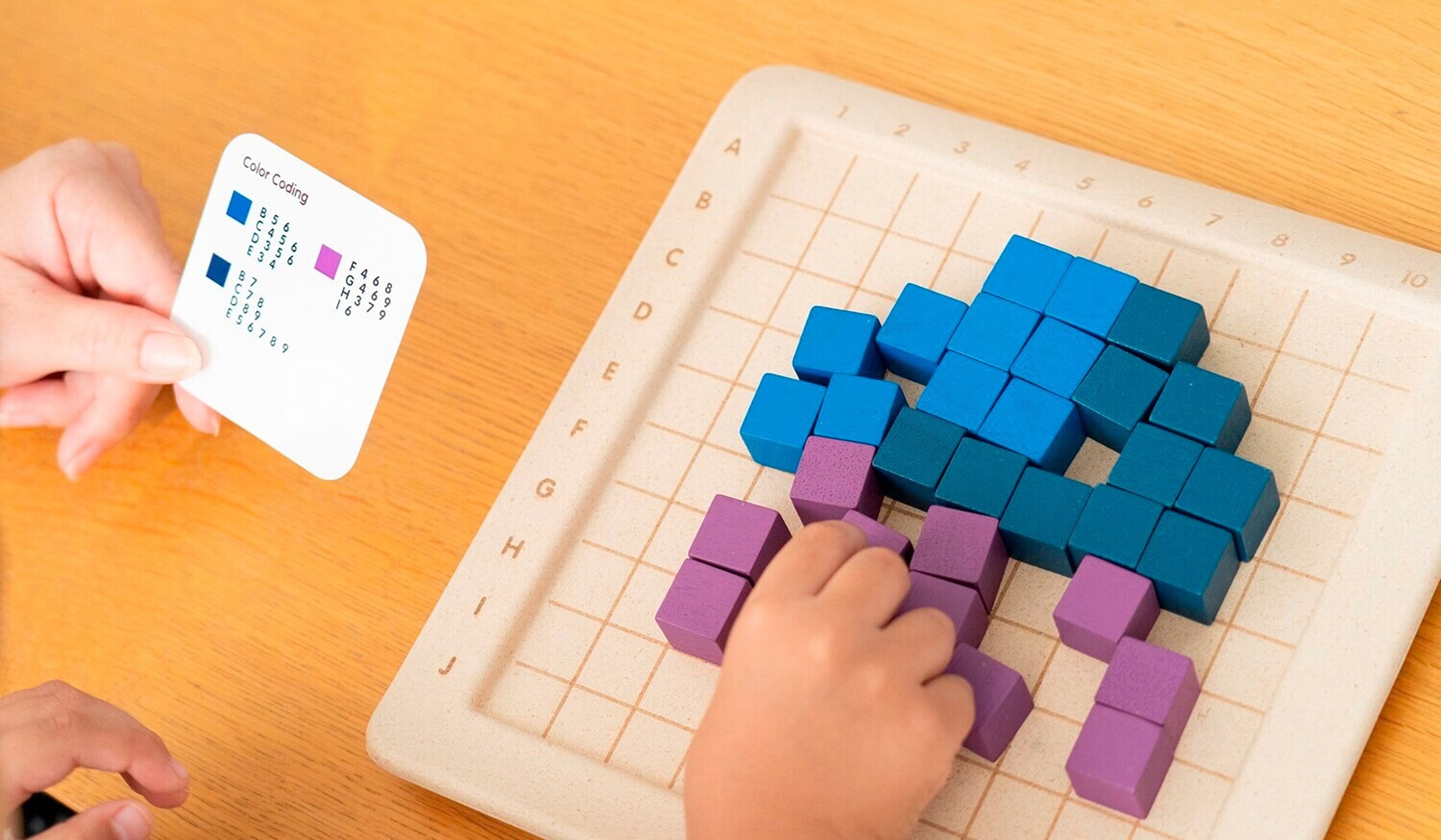 PlanToys Zählwürfel bunt Unit Link