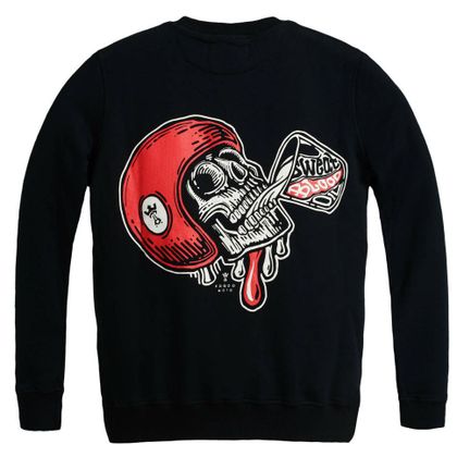 Sweat Pando Moto JOHN SKULL 1 - Noir