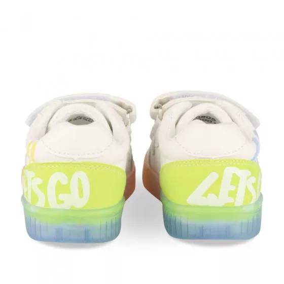Baskets BLANC FREEMOUSS GIRL