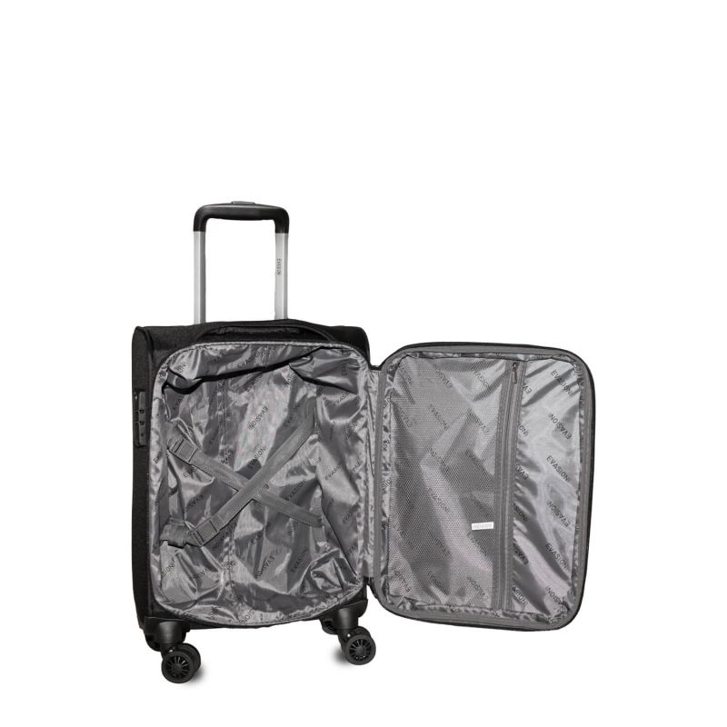 Valise cabine souple Robust Extensible 53,5 cm Noir