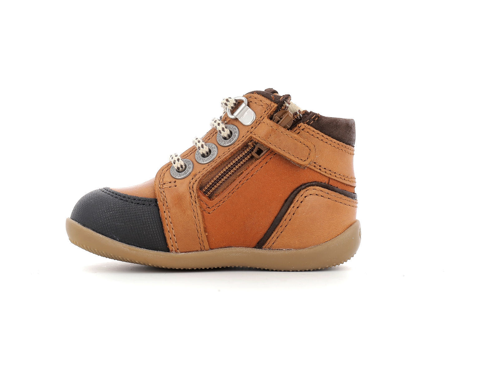 Kickers-BINS MOUNTAIN 878602 Cuir Camel