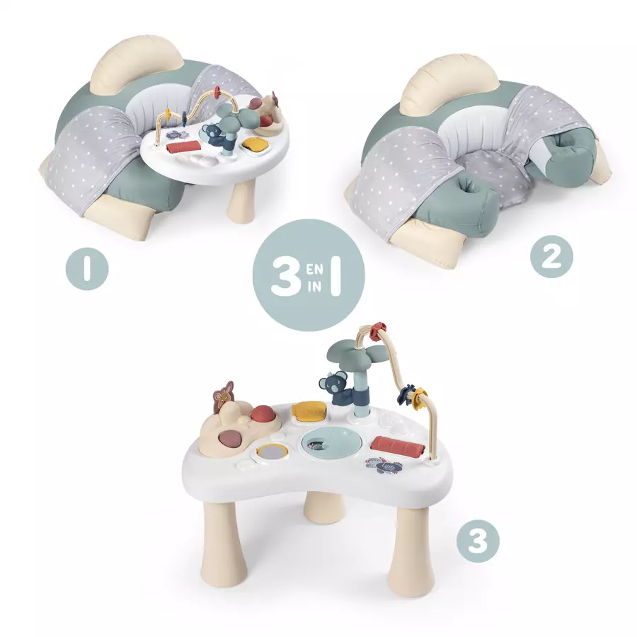 Little Smoby Cosy Babysitz mit Activity-Tisch