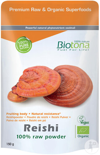 Biotona Reishi Complete 100% Raw Powder Bio 150g
