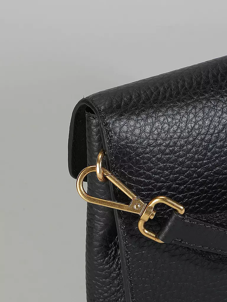GIANNI CHIARINI Ledertasche - Umhängetasche CORALLO schwarz