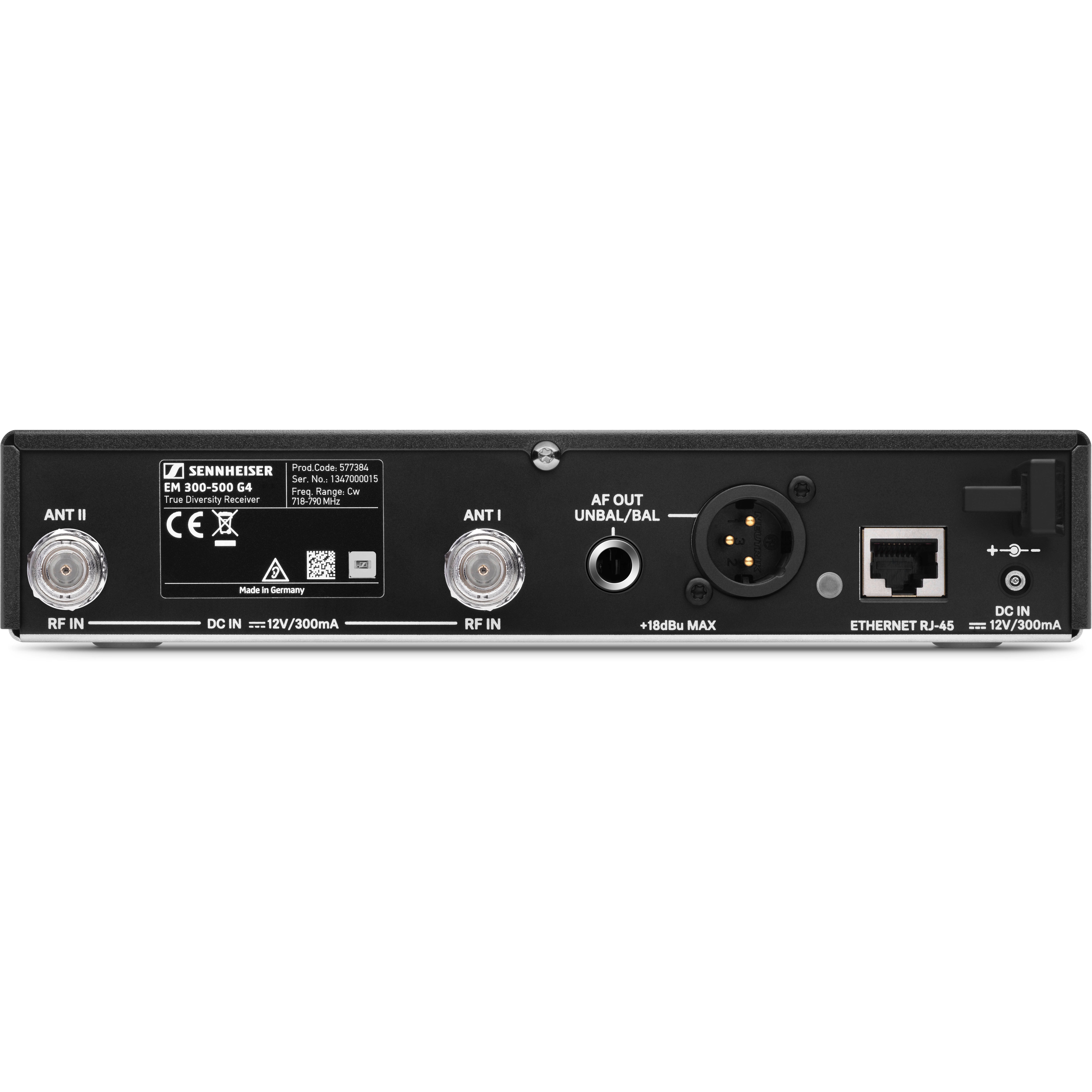 Sennheiser ew 300 G4-BASE COMBO-GW draadloze set (558 - 626 MHz)