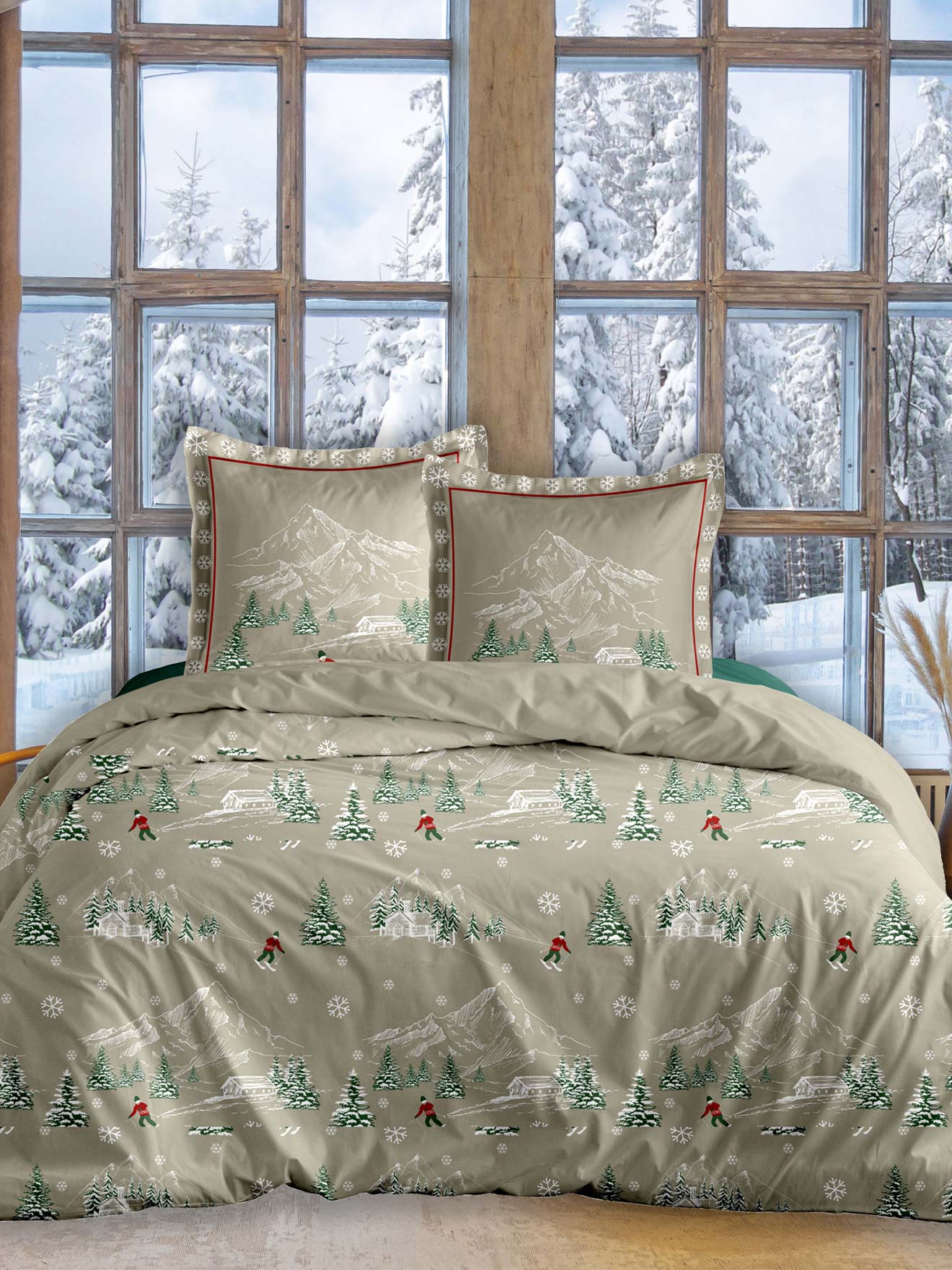 Parure housse de couette Winter joy