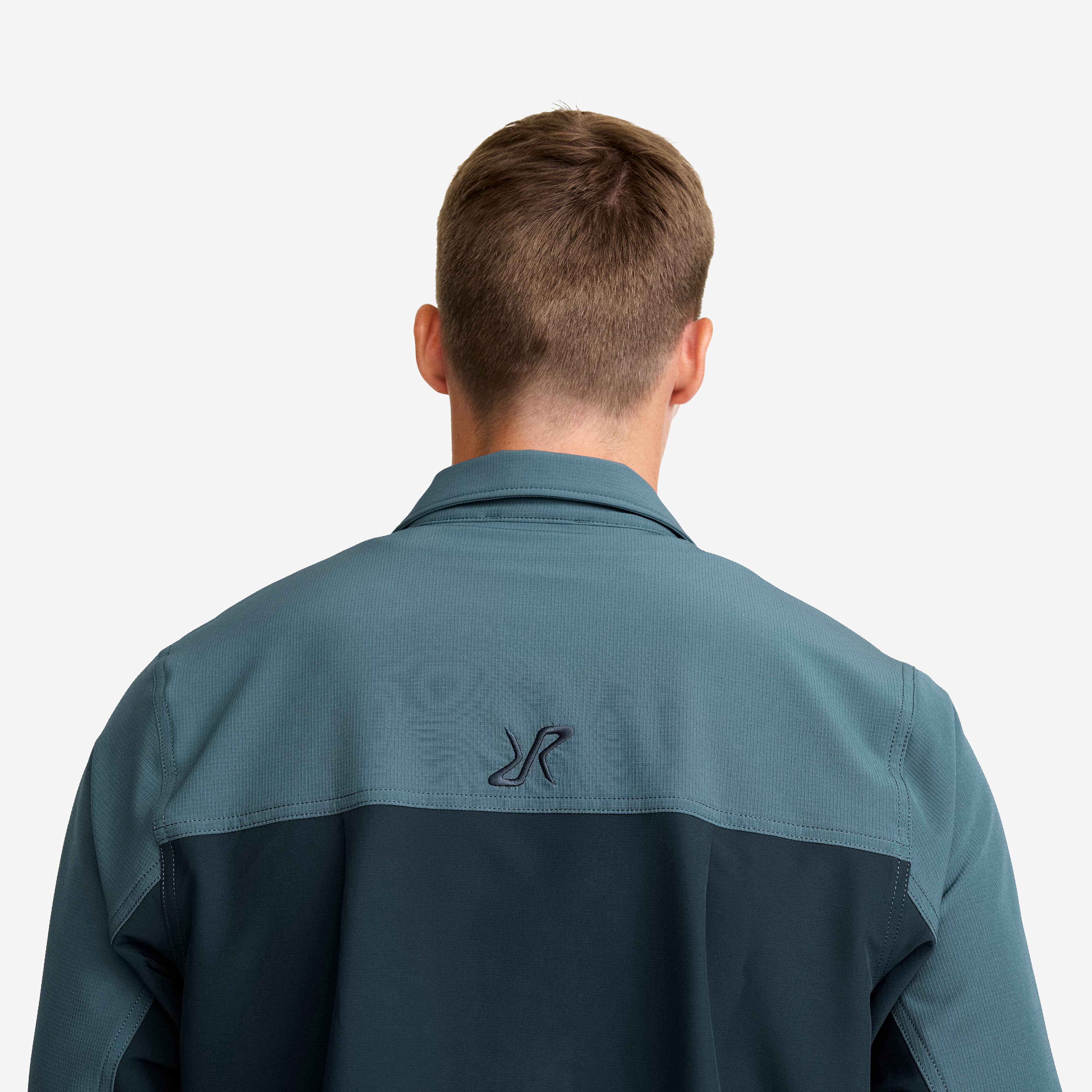 Ridge Half-zip Stretch Shirt Herre Blueberry/Orion Blue