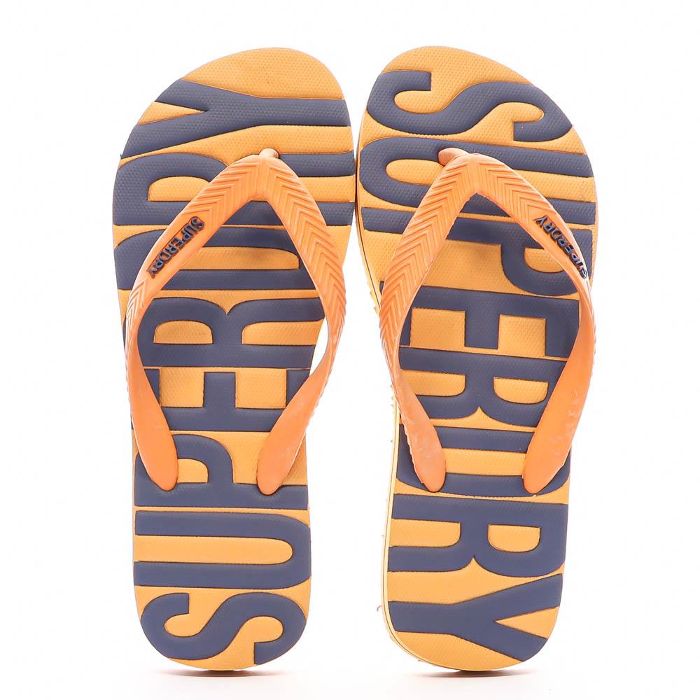 Superdry Tongs Orange/Violet Homme Superdry Vintage Vegan