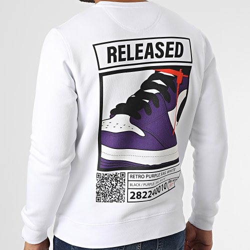 Sweat Crewneck Released 2 Blanc