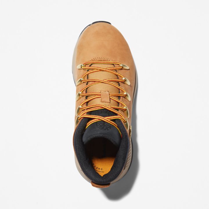 Bota de caminhada Sprint Trekker infantil na cor amarela