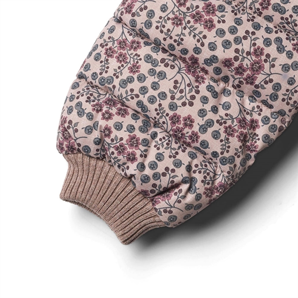 Puffer Jakke Yuri Pale Lilac Berries
