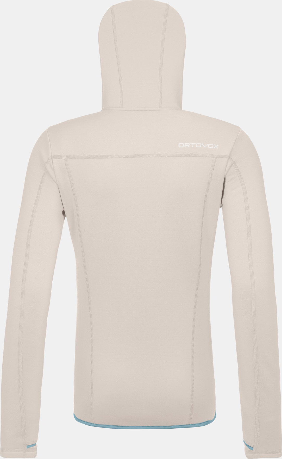 Fleece Hoody Dame 101/White Chalk