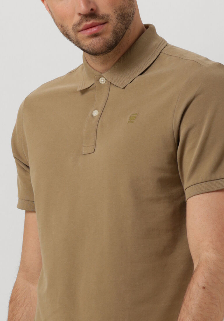 G-STAR RAW groene g-star raw polo dunda slim polo s/s