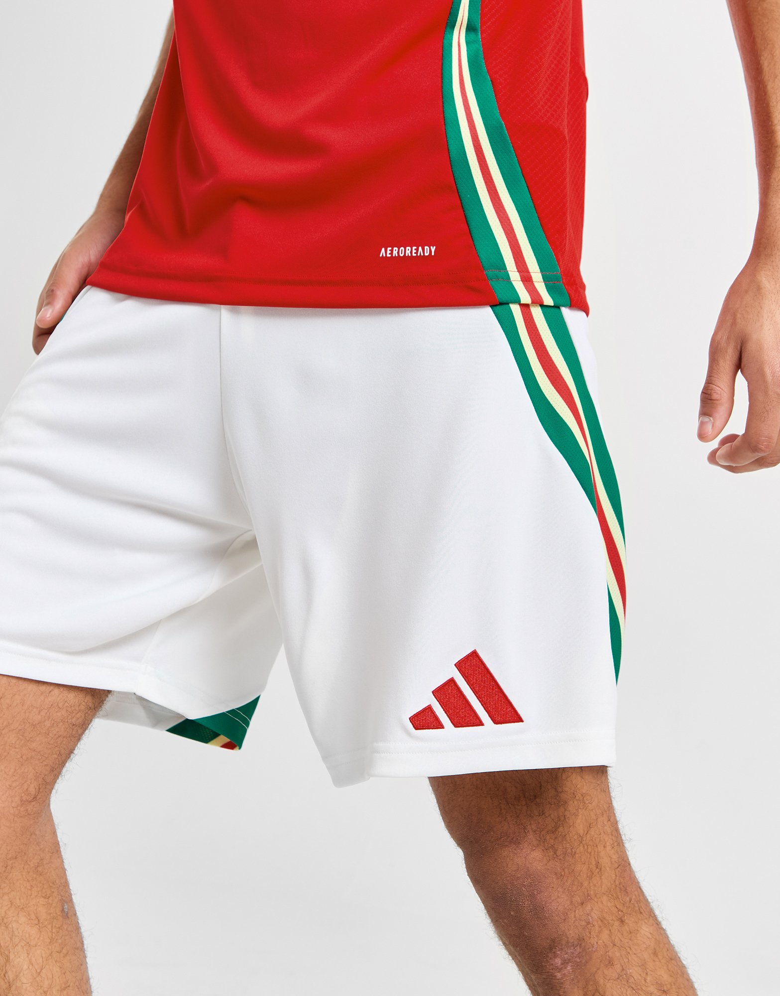 adidas Short Pays de Galles 2024 Match Domicile Homme
