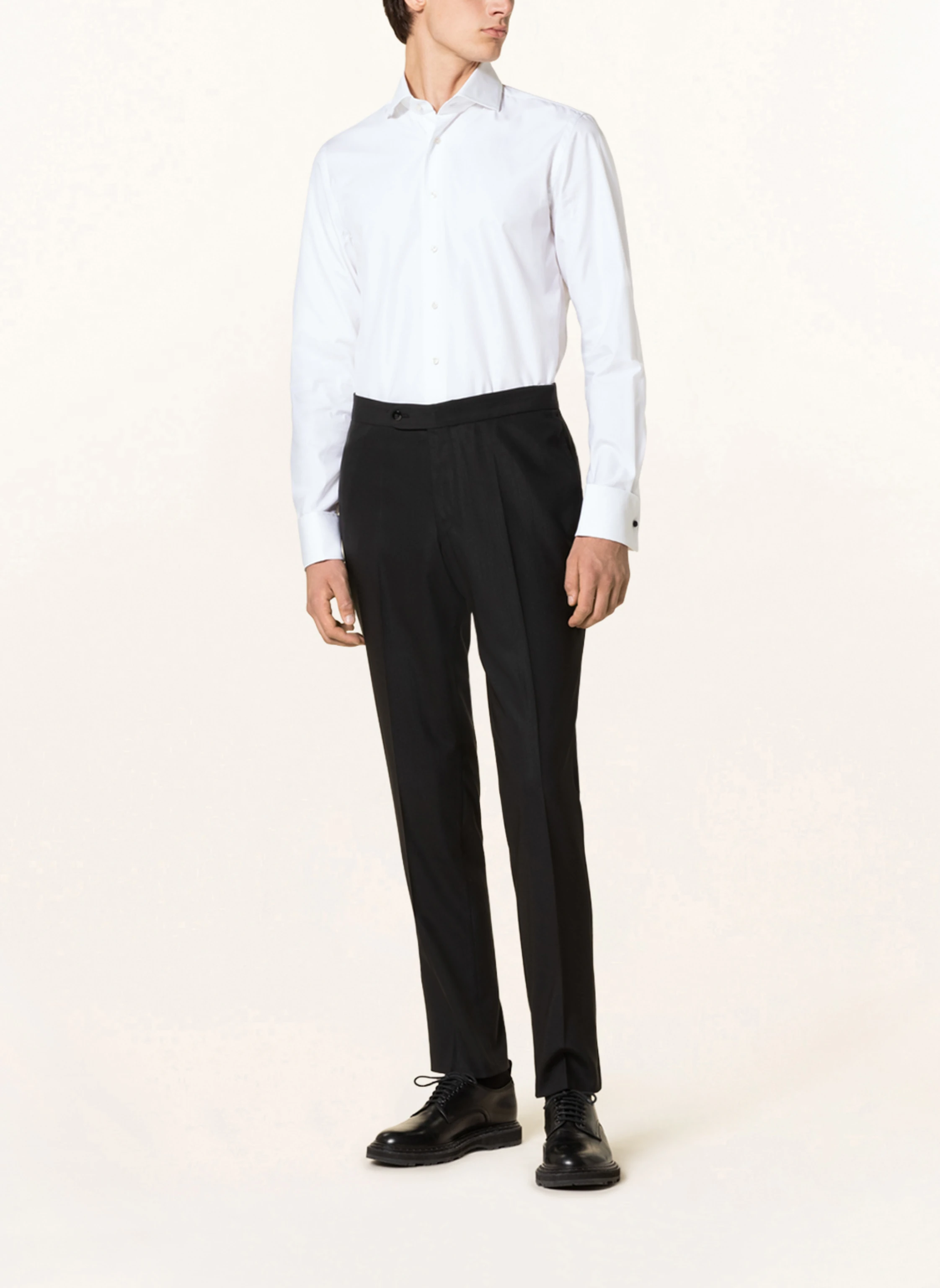 PROFUOMO Hemd Slim Fit mit Umschlagmanschette