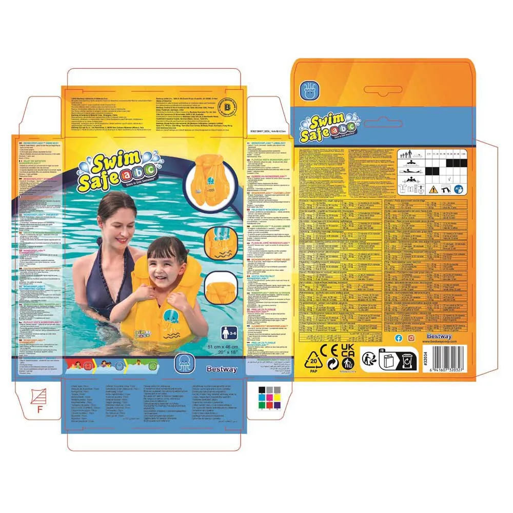 Bestway 32034 Wondersplash Step B Schwimmweste