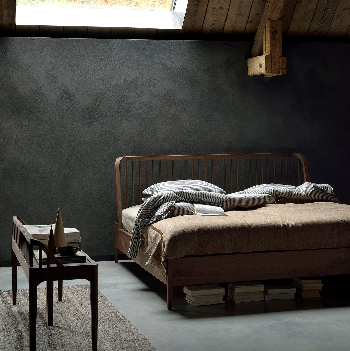 Ethnicraft Bench Spindle Oak