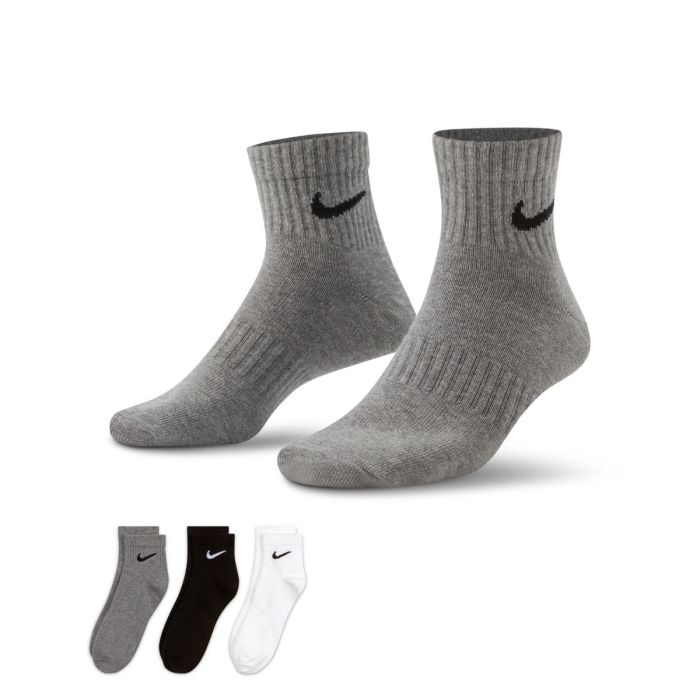 Nike Unisex Strømper Everyday Lightweight Ankle Socks 3-Pack Hvid
