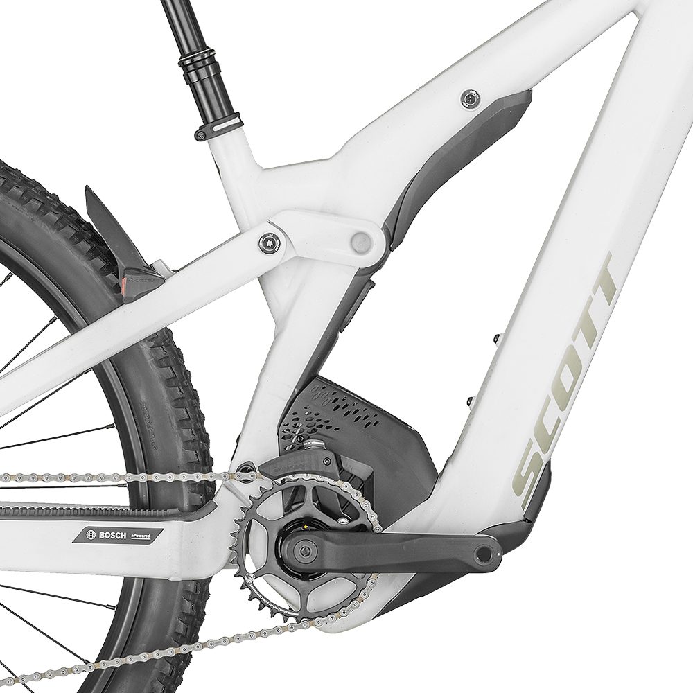 Scott Contessa Strike eRIDE 910 EVO E-MTB Fully white matt