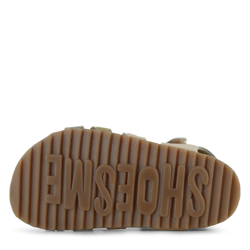 Shoesme beige sandaal Leer, Metallic | Meisjes schoenen
