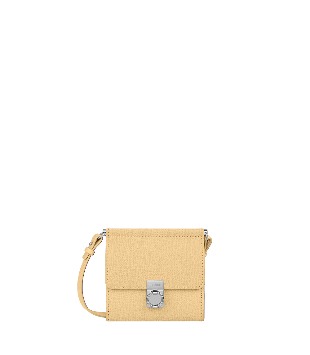 Portefeuille Numéro Sept Bandoulière - Blé Grainé