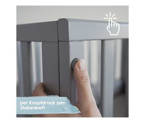 roba 3-in-1-Stuben-Beistellbett