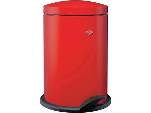Wesco WESCO pedalbøtte Alpha 13l rød