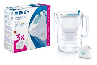 Brita Style Waterfilterkan Blauw   3 Maxtra Filterpatronen 2,4LT
