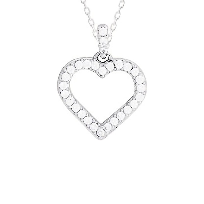 Collier Femme - Oxyde de zirconium - Or 18 Carats - Longueur : 42 cm