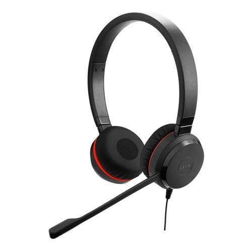 Jabra Evolve 20SE MS Stereo, Headset, Headset, Kontor/Callcenter, Sort, Binaural, Kina