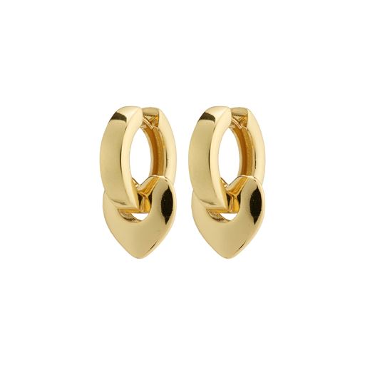 Pilgrim Iokaste Chunky Hoops, Gold Plated