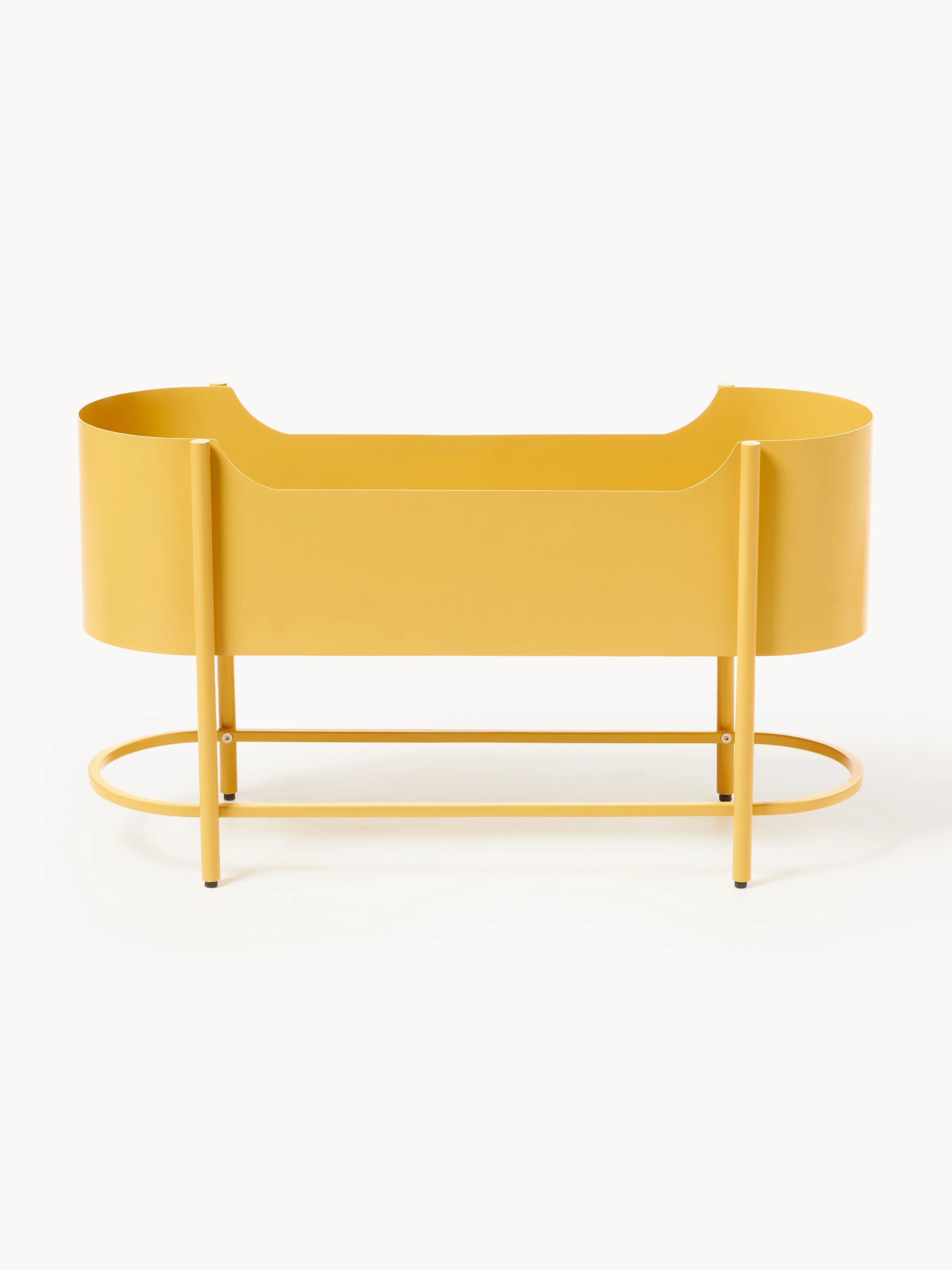 Metalen plantenbak Taru, H 45 cm
