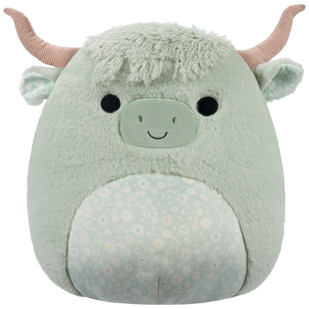 Original Squishmallows 40cm Fuzz-A-Mallow Iver die Kuh Plüschtier